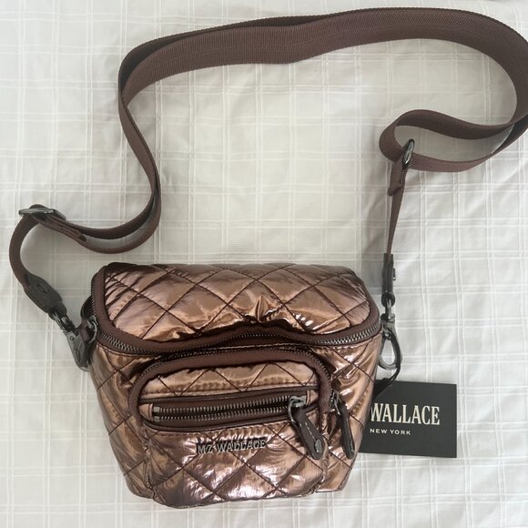 MZ WALLACE - Micro Crosby Sling Bag Copper Metallic - Picture 2 of 8